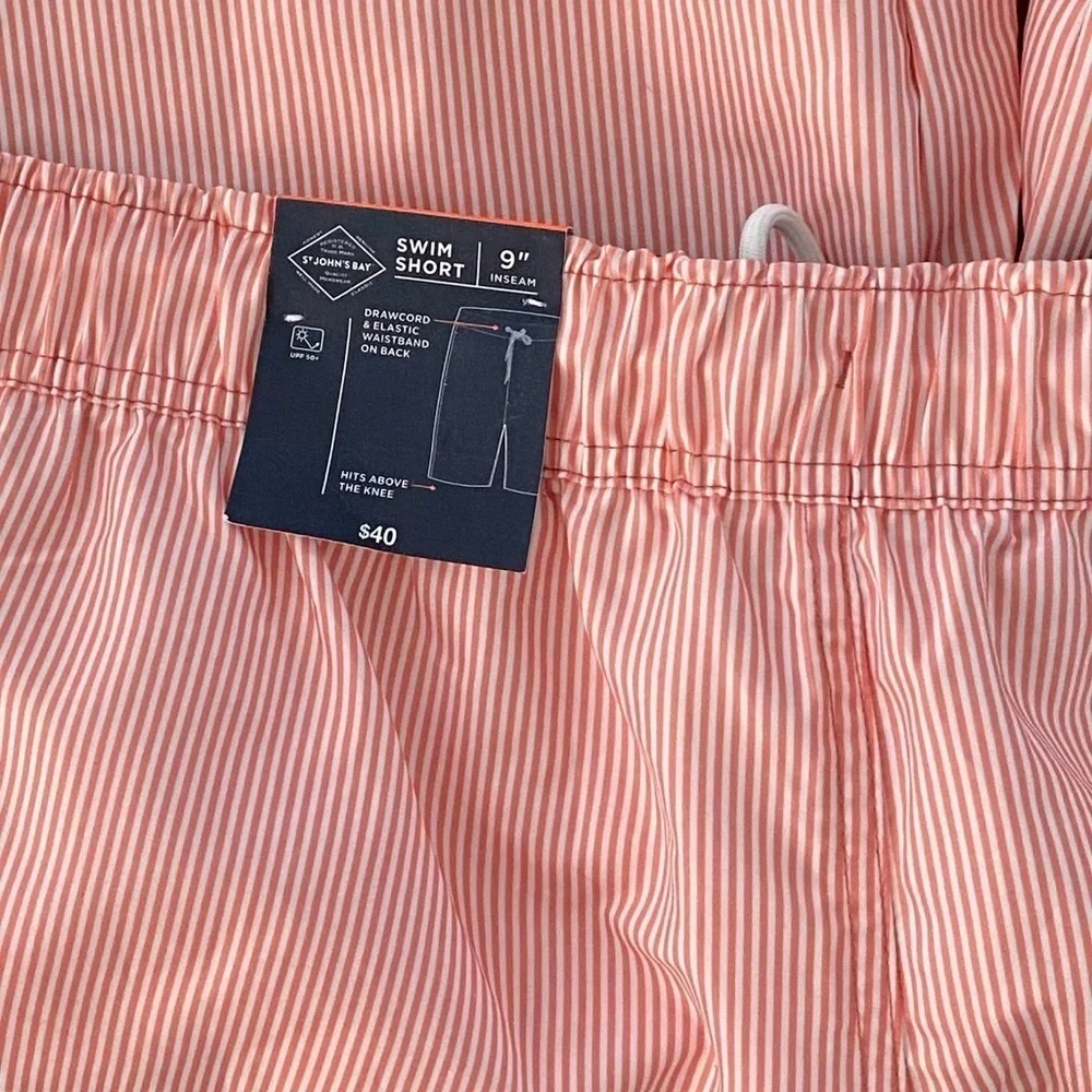 St. John's Bay Men's Lined Swim Short NWT Size XXL